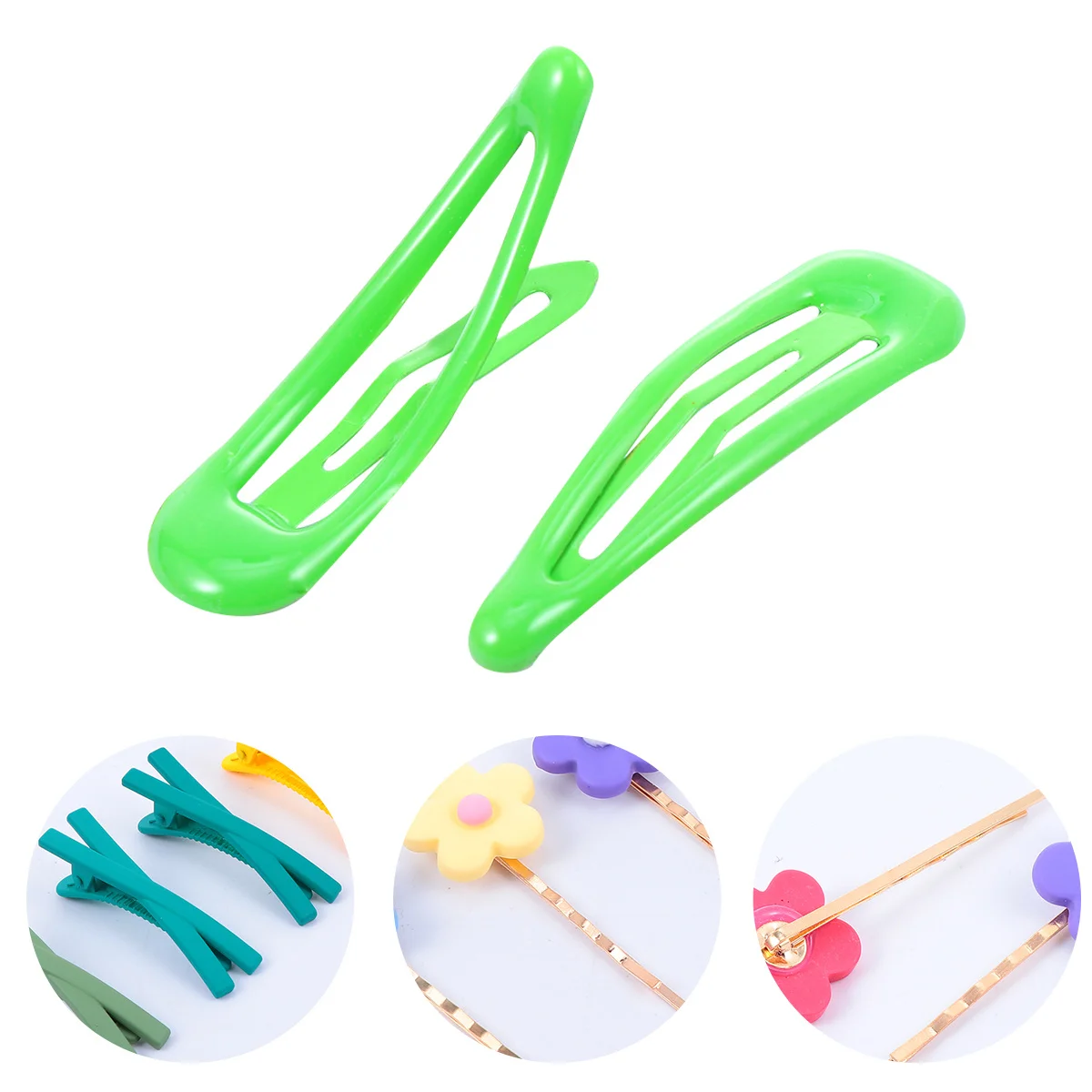 مجموعة دبوس شعر متقاطع وزهرة مكونة من 30 قطعة، مشابك شعر جانبية بسيطة وأنيقة للحفلات والمدرسة وإكسسوارات الشعر اليومية #2