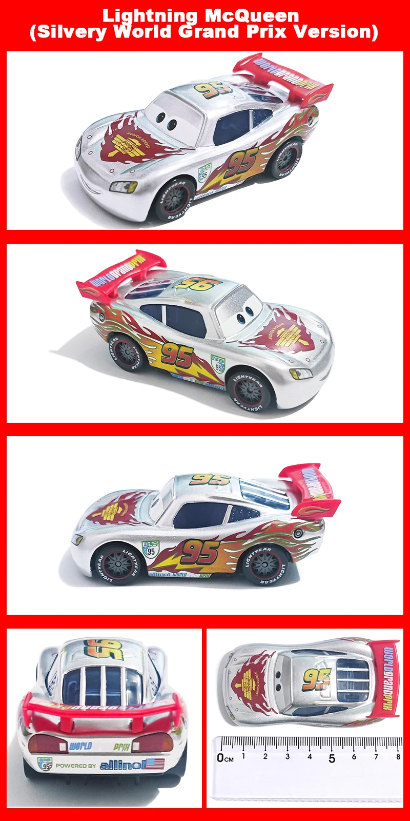 Pixar Cars Inertial Assistance Alloy Offroad-Fahrzeug Lightning McQueen Storm Cruz Mater Jackson Ramirez Kinderspielzeug Geschenke – Detail 29