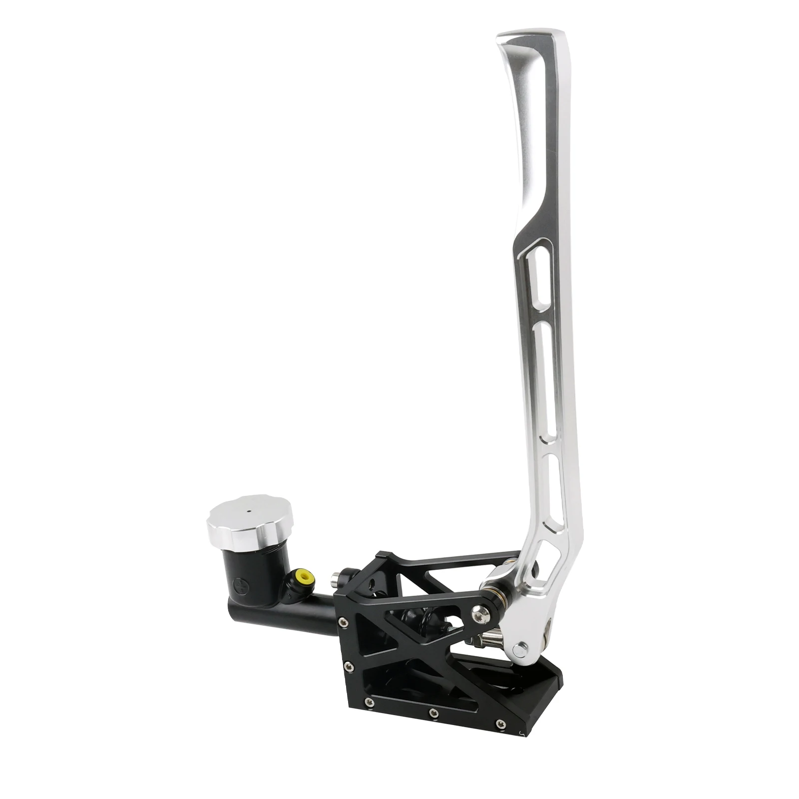 Universal Car racing Drift Vertical Type Racing Drift Oil Hydraulic Handbrake Hydro Hand Brake E-Brake Silver to bebetter