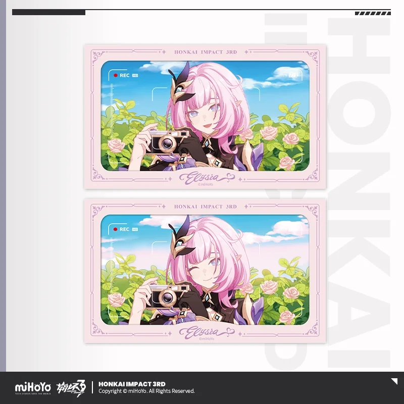 Sunsyea Honkai Impact 3rd oficial Merch miHoYo Original auténtico BMLC serie insignia tarjetas Elysia