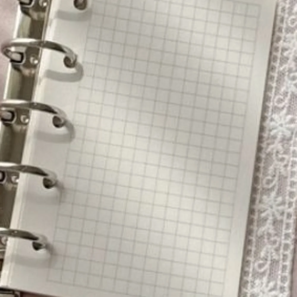 

Новый дизайн с 5 отверстиями, обложка для блокнота с вкладышами, размер M5, корейский стиль, кружевная обложка с бантом, обложка для скрапбукинга, детские игрушки