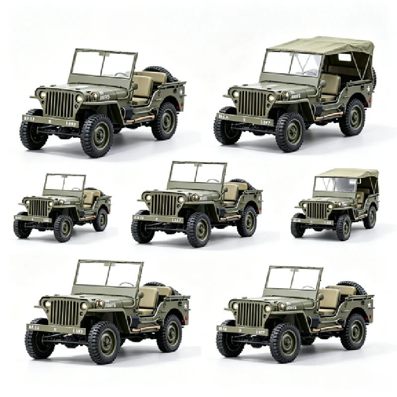 Fms 1/6 1941 Mb Scale Crawler - đánh giá và giá Rc Jeep Hobby