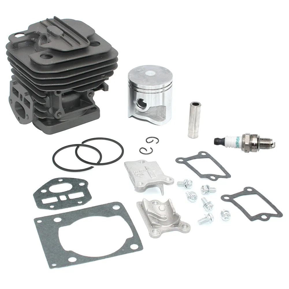 Cilindro Pistone Kit per McCulloch MCC1435A MCC1635A MCC1635AK MXC1840D MXC1840DK MXC1840DH PMC-1840BKX MCC1840B EBC1640BK EBC184