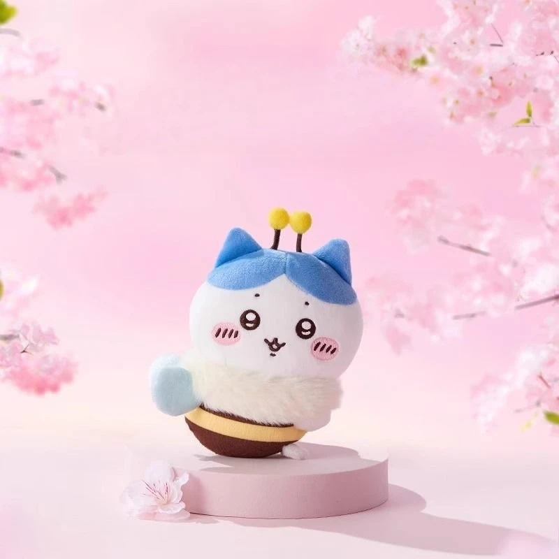 Bee Series Cartoon Cute Hachiware Usagi Doll Soft Cute Plush Doll Ornaments Car Interior Decoration Small Ornaments view 3