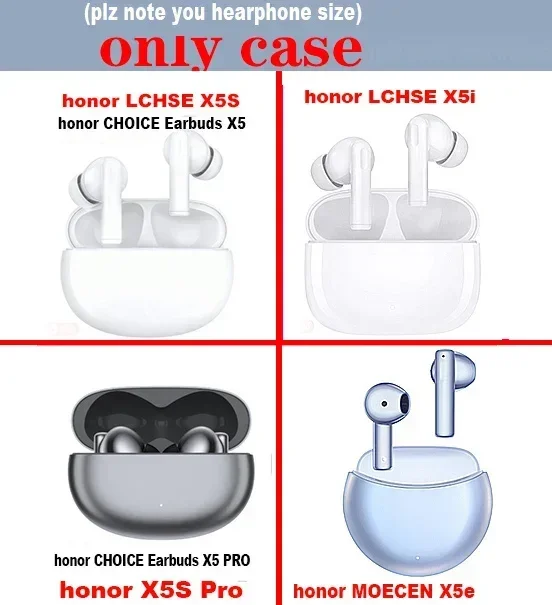 Ins для Honor CHOICE наушники X5 Pro/X5 lite чехол модный чехол с подвеской в виде цветка силиконовый прозрачный чехол для наушников fundas