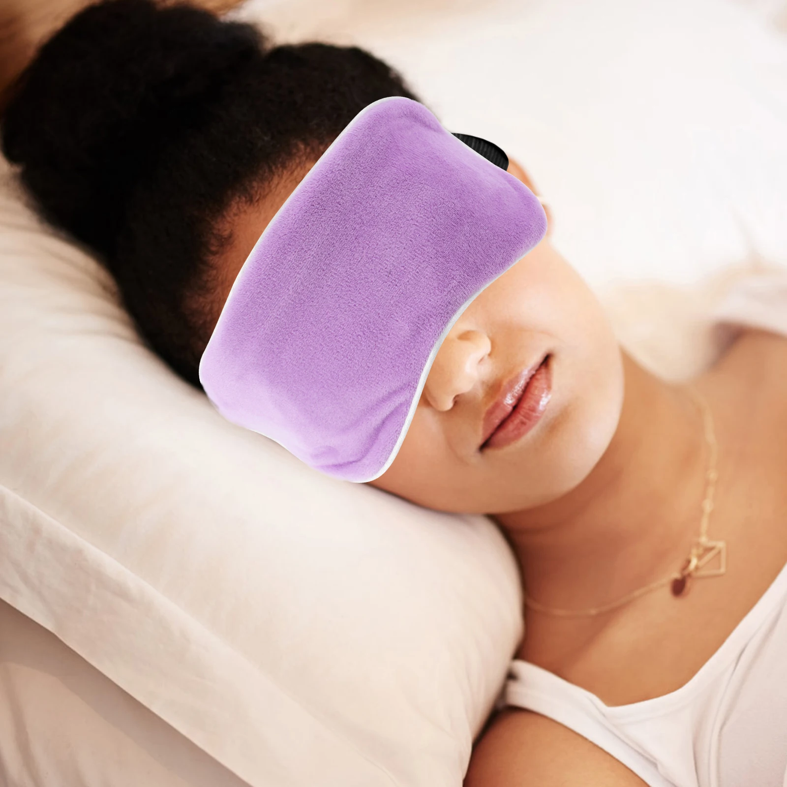 

1 комплект, маска для глаз с подогревом, USB 3D-дизайн, крышка для глаз, теплый компресс для сухих глаз, многофункциональное использование, многоразовая грелка для сна и путешествий