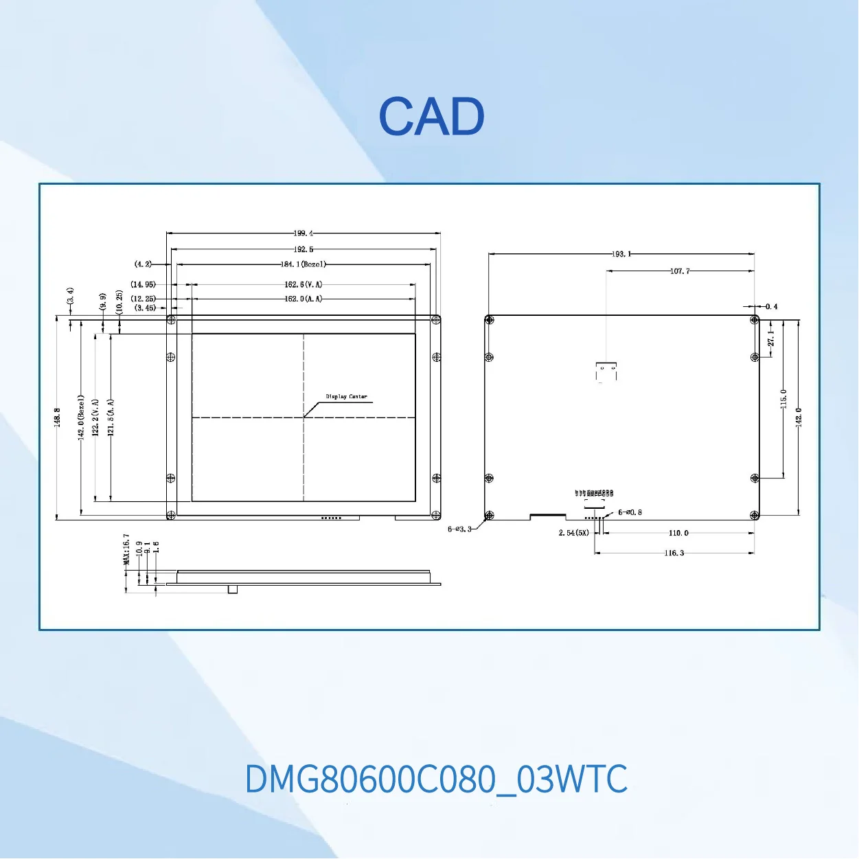 DWIN 8 Inci 800X600 UART Serial Port Tampilan RS232/TTL Antarmuka TFT LCD Modul HMI Layar Sentuh UNTUK Arduino