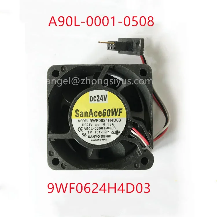 

A90L-0001-0508 9WF0624H4D03 Original For SanAce60WF DC 24V 0.15A Three Lines Cooling Fan in stock