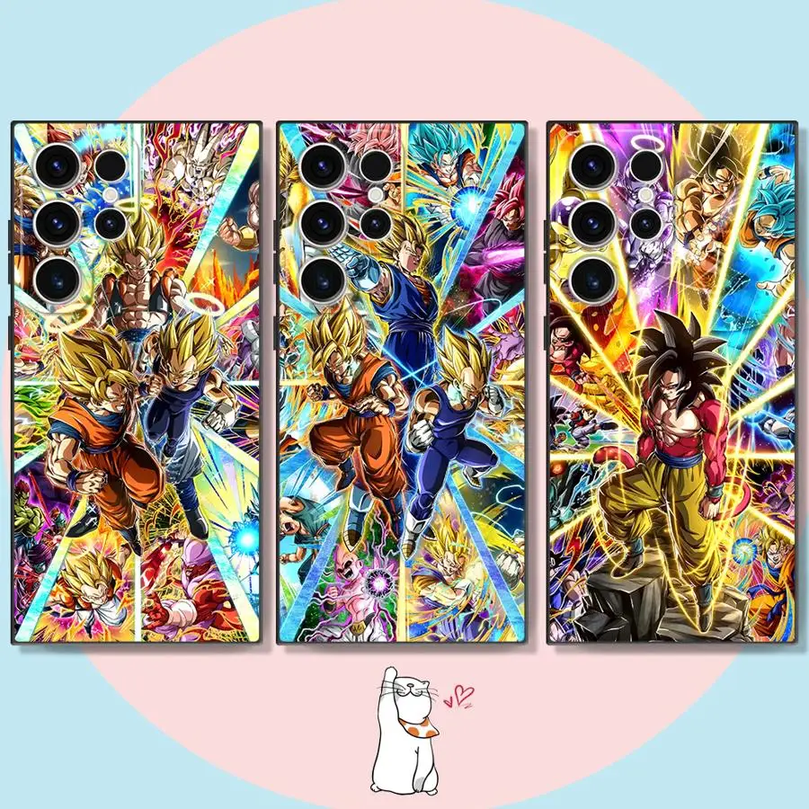 

Dragon Ball Handsome Goku Soft Shell Case for Samsung Galaxy S22 Plus S24 S21 S21+ S24Ultra S20 FE S25 Ultra S23 FE