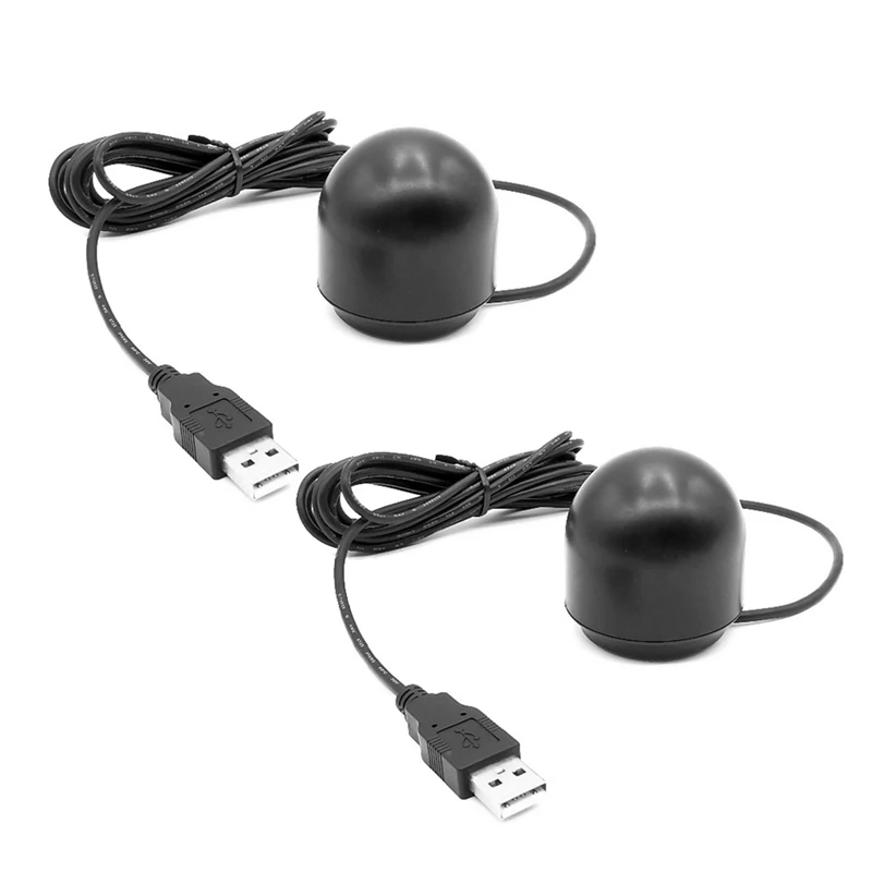 

New-2X GNSS GLONASS GALILEO Receiver Antenna Module USB Output USB GPS Receiver G-Mouse,Better Than BU-353S4 TOPGNSS Module