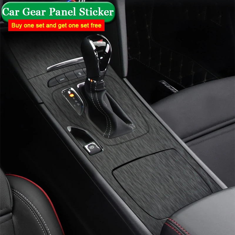 Fit For Buick Regal Opel Insignia 2017-2023 Car Gear Panel Sticker Gear Box Protective Film Car Interior Sticker Car Accessories