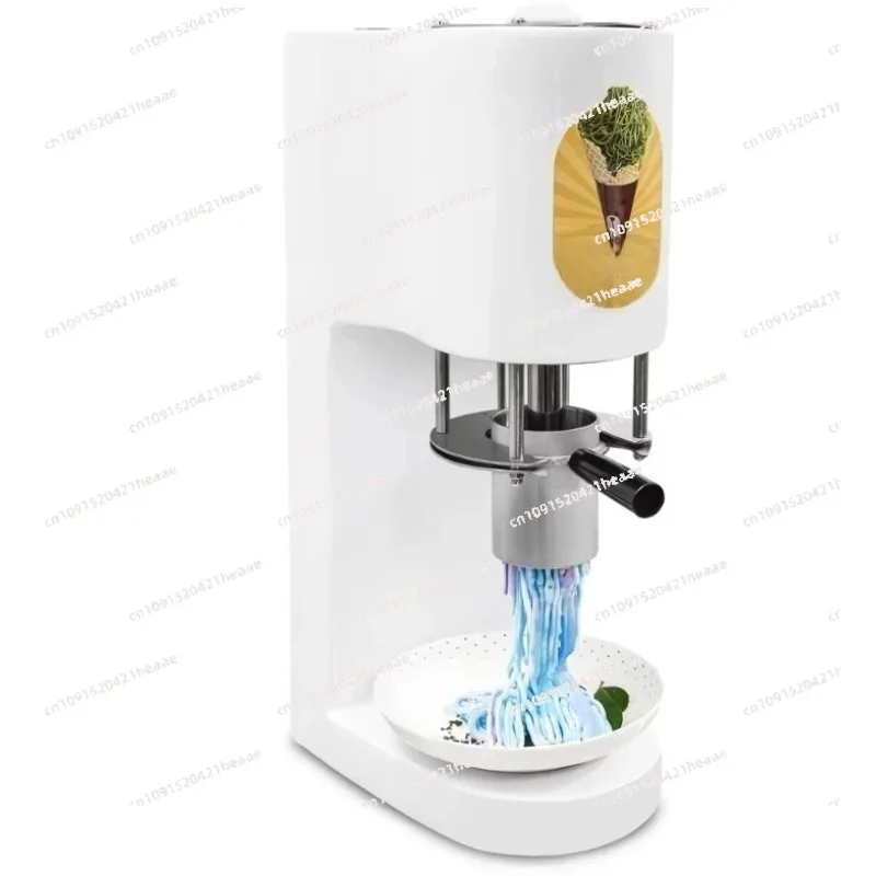 Suitable for 80W Multi-Shape Spaghetti Ice Cream Machine Commercial Swirl Maker