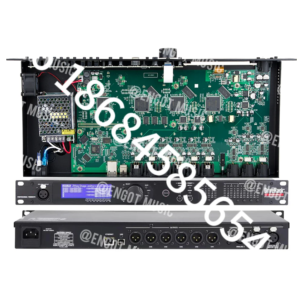 

New Dbx DriveRack VENU360 3in6out DSP Digital Karaoke Mixer Echo Audio Processor Circuit Board Supports for Effective Growing