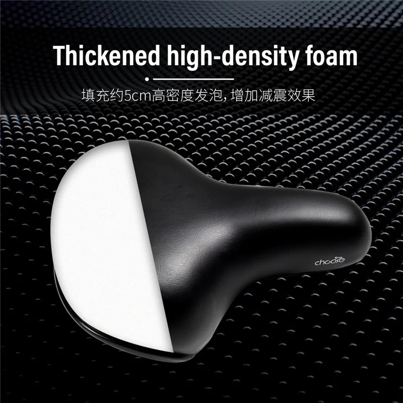 CNC Bicycle Accessories Part Bike Saddle Shock Absorbing Comfortable Big Butt Seat Men Women MTB Road Cycling Saddle