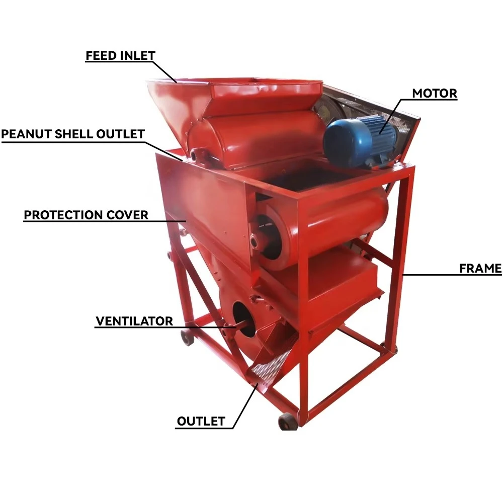 حار بيع سعر المصنع آلة قشر القشر / آلة تقشير الفول السوداني في عام 2024 #4