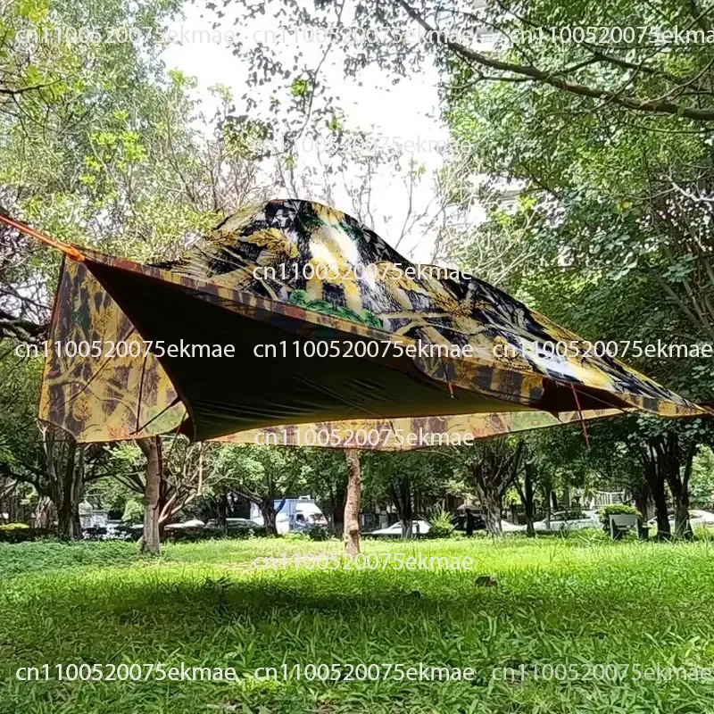Outdoor New Camping Suspended Hanging Net Rainproof Mosquito Proof Camping Aerial Tree