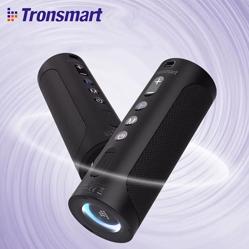Altoparlante portatile Tronsmart T6 Pro Altoparlante portatile da 45 W con Bluetooth 5.0, Powerbank integrato, IPX6, 24 ore di riproduzione, per esterni