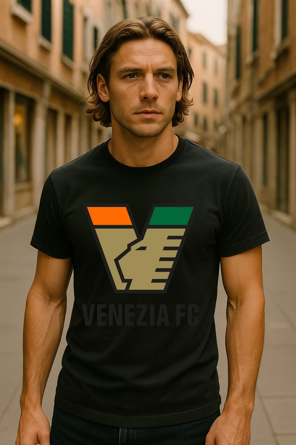 Camiseta de fútbol de moda para hombre y mujer, ropa nueva de Venezia FC, transpirable, de secado rápido, elástica, informal, entrenamiento, Tops de verano para Moto
