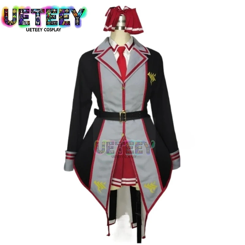 

UETEEY Blue Archive Shishido Izumi Game Suit Sweet Lovely Uniform Cosplay Costume Halloween Party Role Play Customized size
