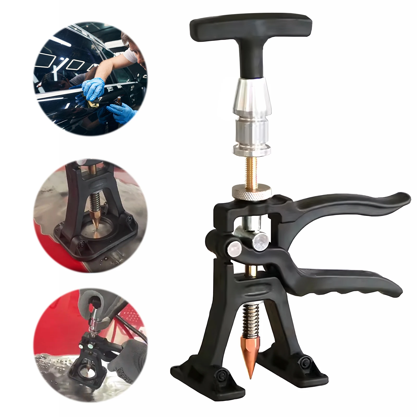 

Automotive Sheet Metal Dent Quick Puller Auto Dent Remover Puller for Automobile Motorcycle Body Ding Repair Accessories
