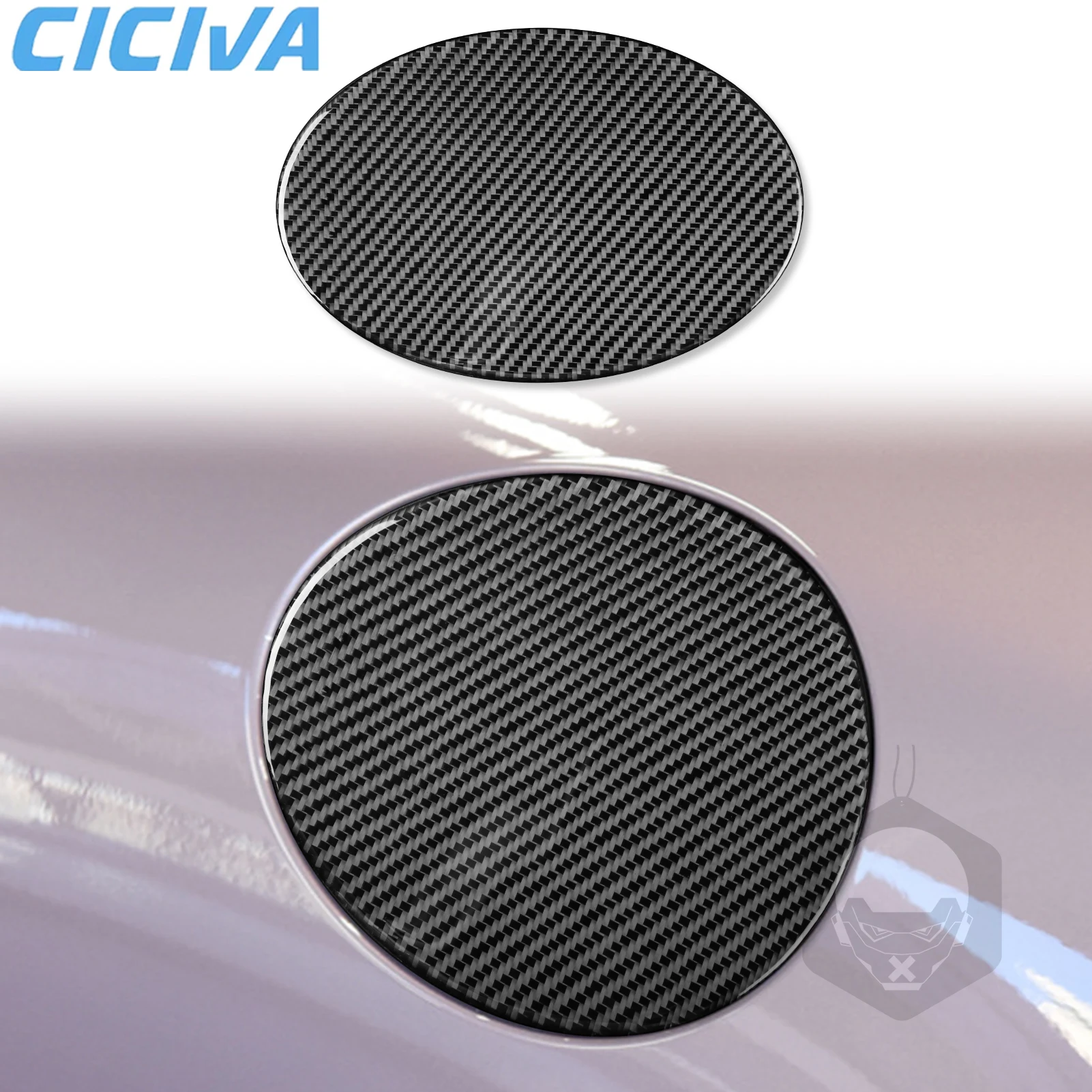 

For Porsche Boxster Cayman 718 982 2016-2022 Carbon Fiber Exterior Fuel Gas Cap Interior Car Accessories Cover Tuning Stickers