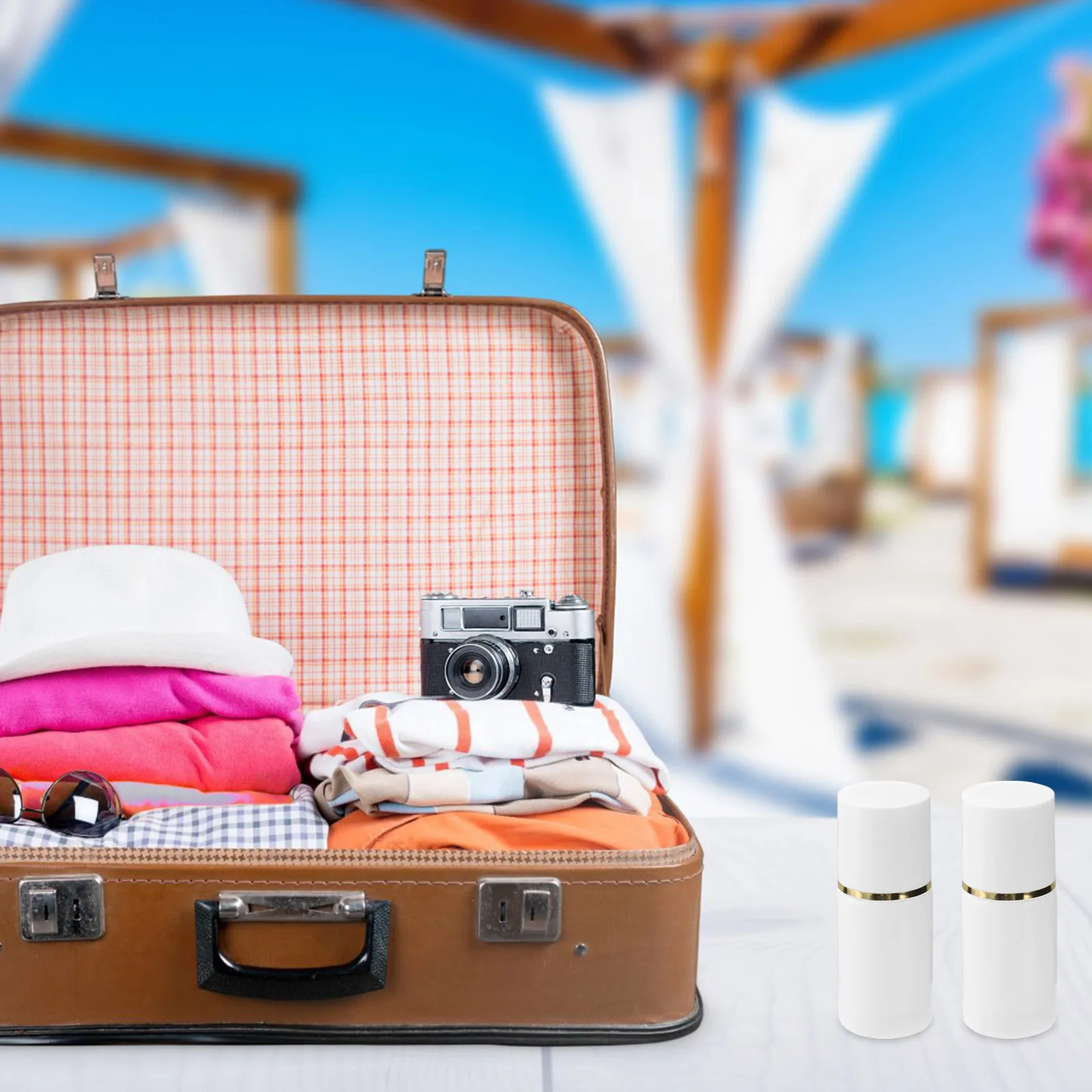 Bouteilles de liniment éponge de 20ml, 6 pièces, conteneurs de voyage durables, étanches, sous-emballage polyvalent, bouteilles de Daub