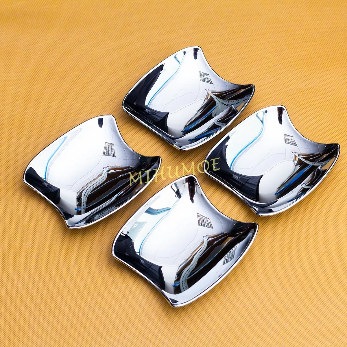 For Lexus RX 2023 2024 2025 2026 Chrome Car Door Handle Bowl Cup Protector Surrounds Cover Trim RX350 RX350h RX450h+ RX500h