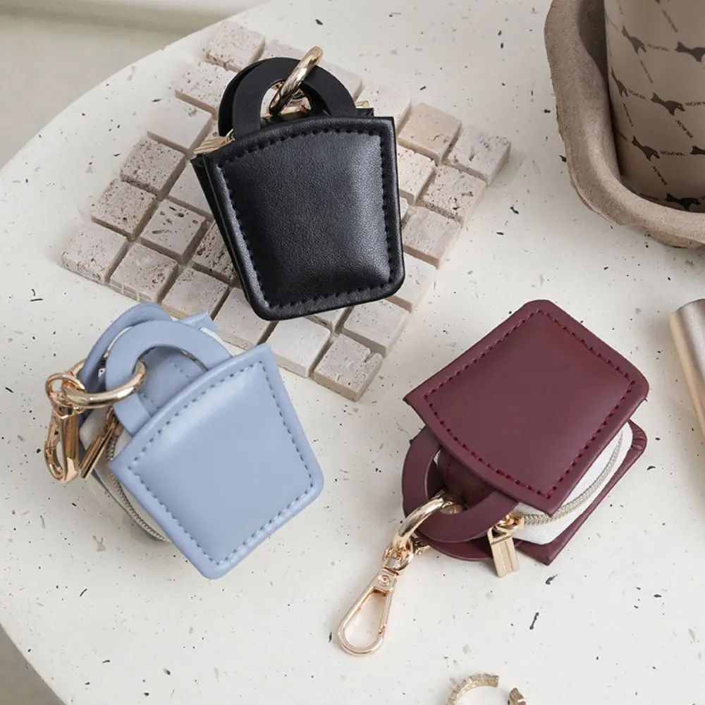 

Мини-сумка для ювелирных изделий, брелок-подвеска, органайзер, серьги, кольцо, упаковочная коробка, ожерелье, браслет, чехол для хранения ювелирных изделий из искусственной кожи