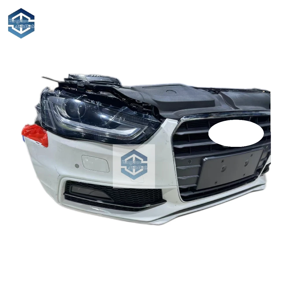 Factory direct sales A4L B9 front bumper body kit with grille radiator for Audi complete bumper