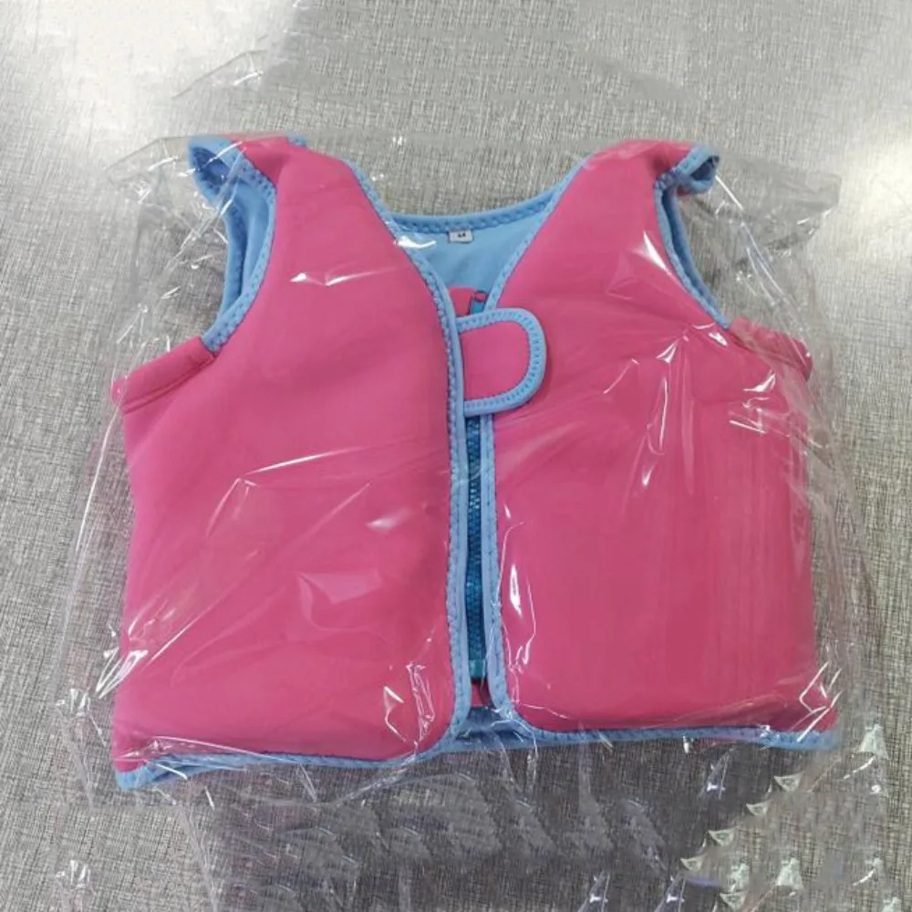 Not Falling Off Child Buoyancy Vest Adjustable Stable Baby Swimming Jackets Cartoon Anti Rollover Inflation-Free Swimming Vest