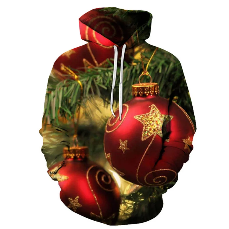 

Snowflake Sweater Graphic Hoodies for Men Clothing Merry Christamas Letter 3D Print New in Hoodies & Sweatshirts Hooded Pullover