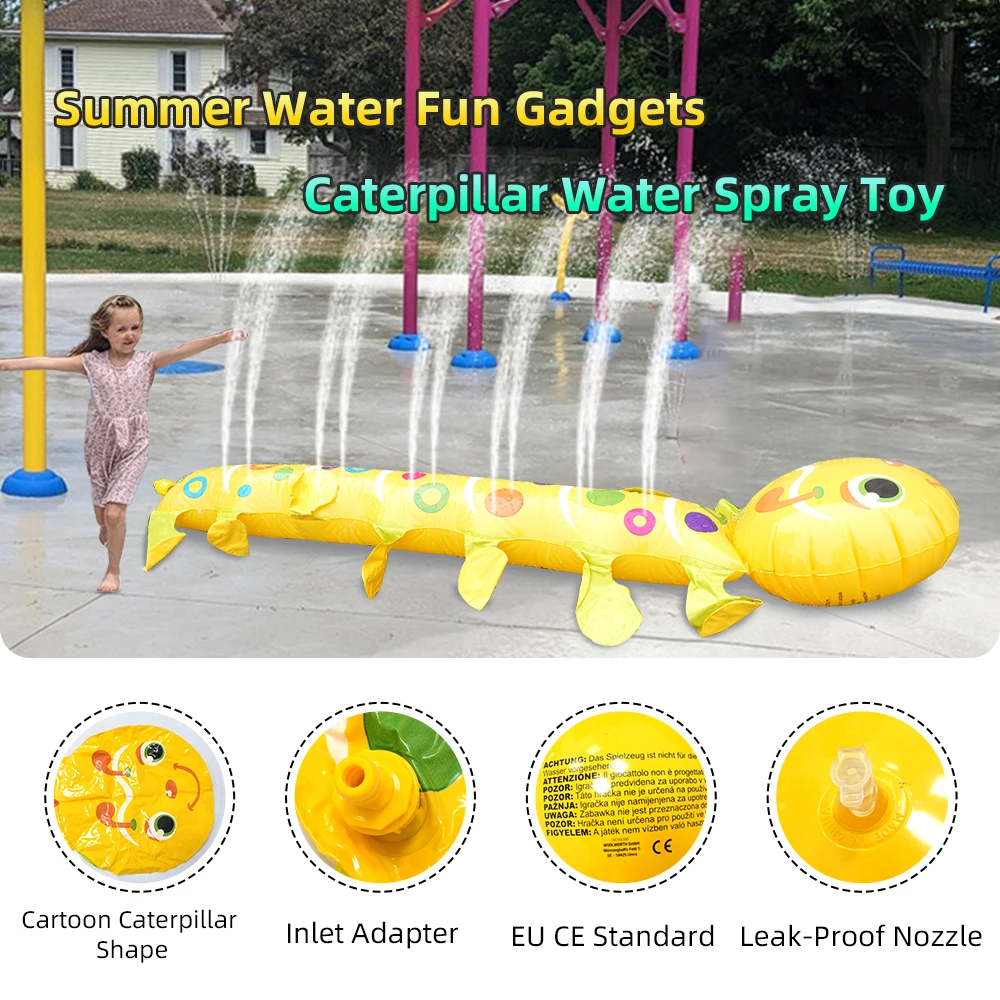 Caterpillar Sprinkler Pad Spla - Sprinkler Splash Pad ulasan dan harga