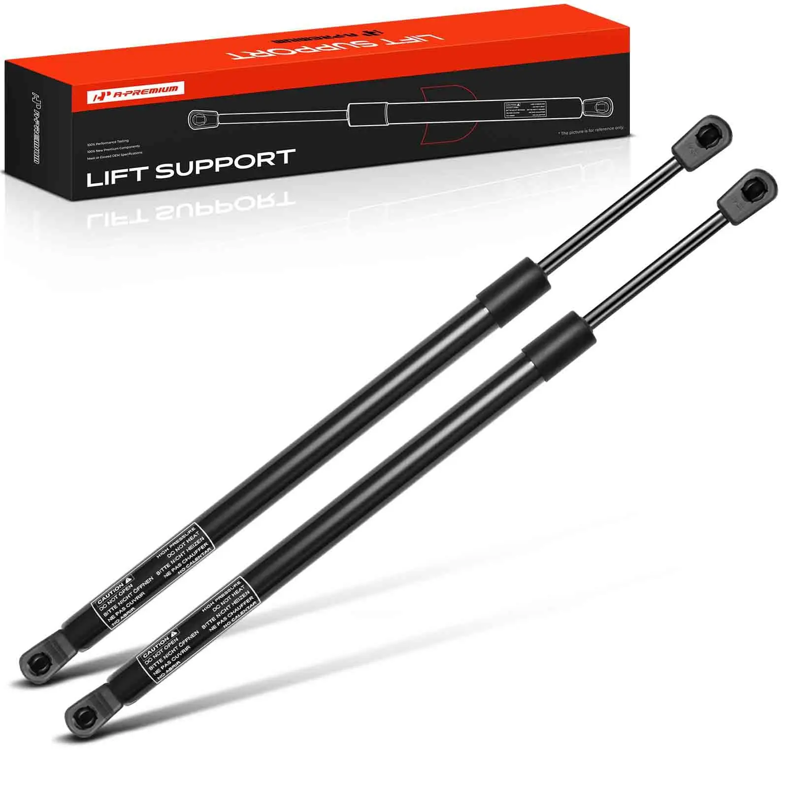 A-Premium 2Pcs Liftgate Lift Supports Shocks Strut for Dodge Grand Caravan 2008-2017 Chrysler Town & Country 2008-2016 Ram C V
