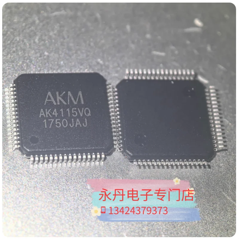 Brand new original genuine imported AK4115, AK4115VQ, QFP-64 can be directly photographed!