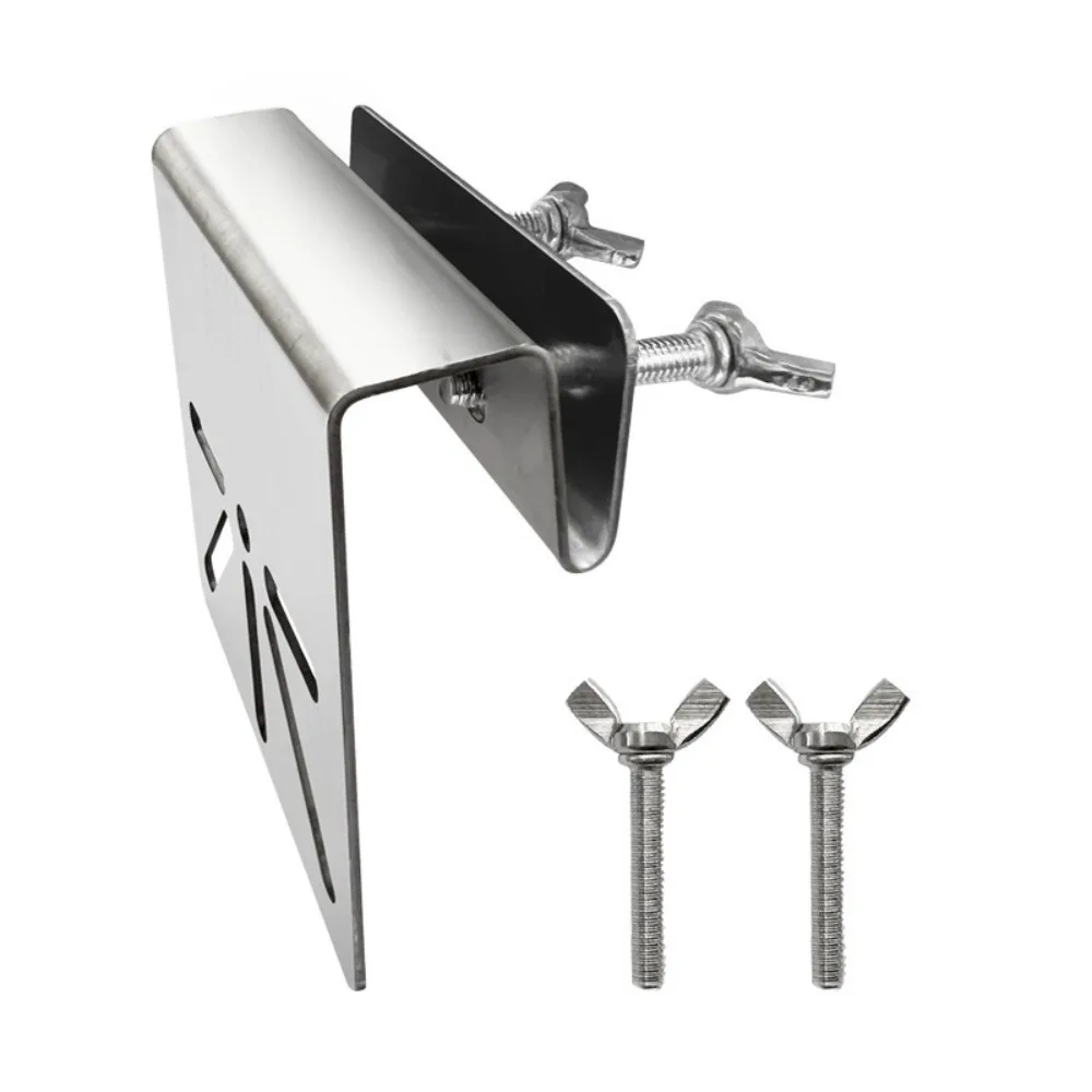 Stainless Steel Security Camera Brackets Rustproof Screws Weatherproof Solar Camera Bracket Metal Without Drilling Required