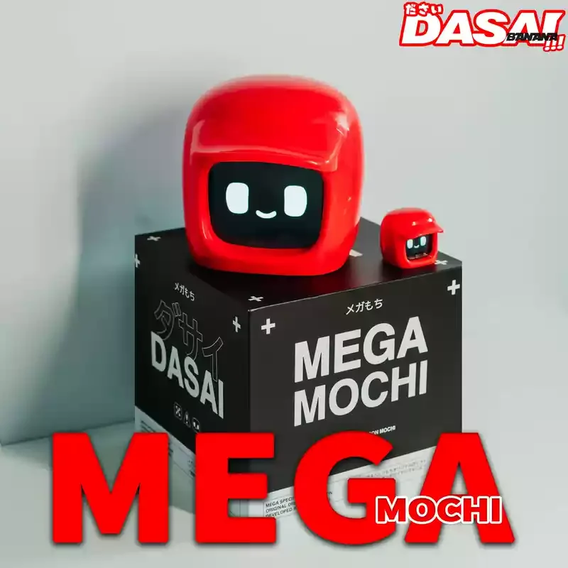 

New DASAI Super Large Genuine 3rd Generation MOCHI Car Robot Car Mood Parts Universal Modification JDM Interior Voice Start gift