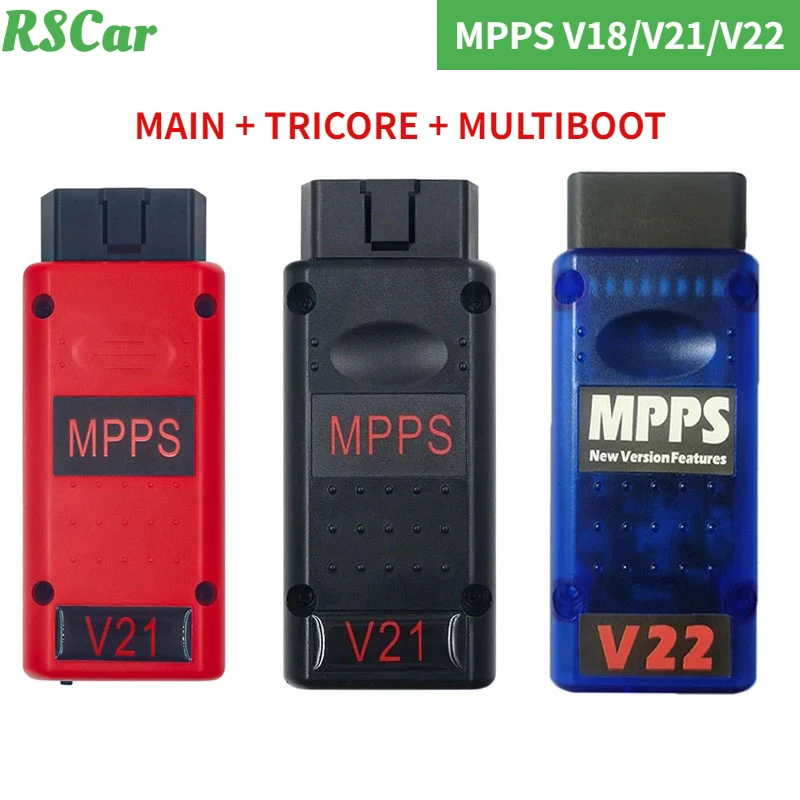 Best MPPS V21 ECU Chip Tuning Tool Mpps V22 UnLock Version Mpps V18 Better Then V16 MAIN+TRICORE+MULTIBOOT ECU Flasher