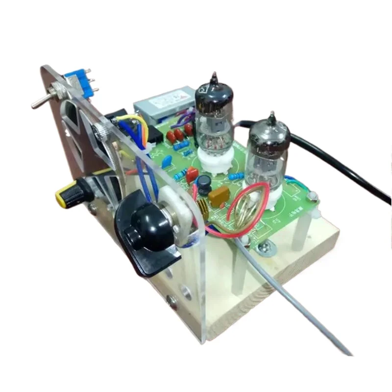 

Комплект для радиочастотной модуляции, FM-приемник с двумя световыми индикаторами, суперрегенеративная электронная лампа, драйвер-динамик 6J1+6J1