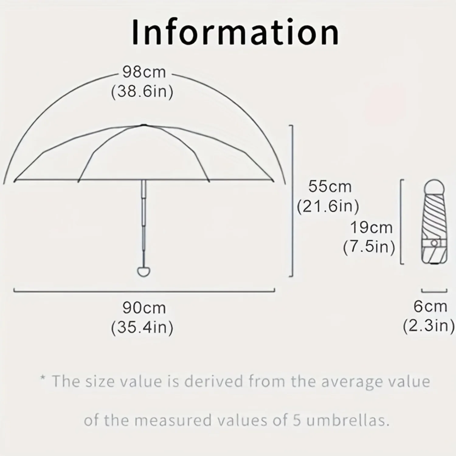 Foldable Girls Sunshade Umbrella with Reinforced Thick Design for Sun and Rain