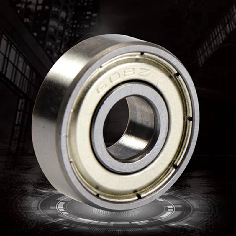 50Pcs Bearing 8X22x7mm Metal Seal And ABEC-3 Precision Grade Chromium Steel Deep Groove Ball Bearing