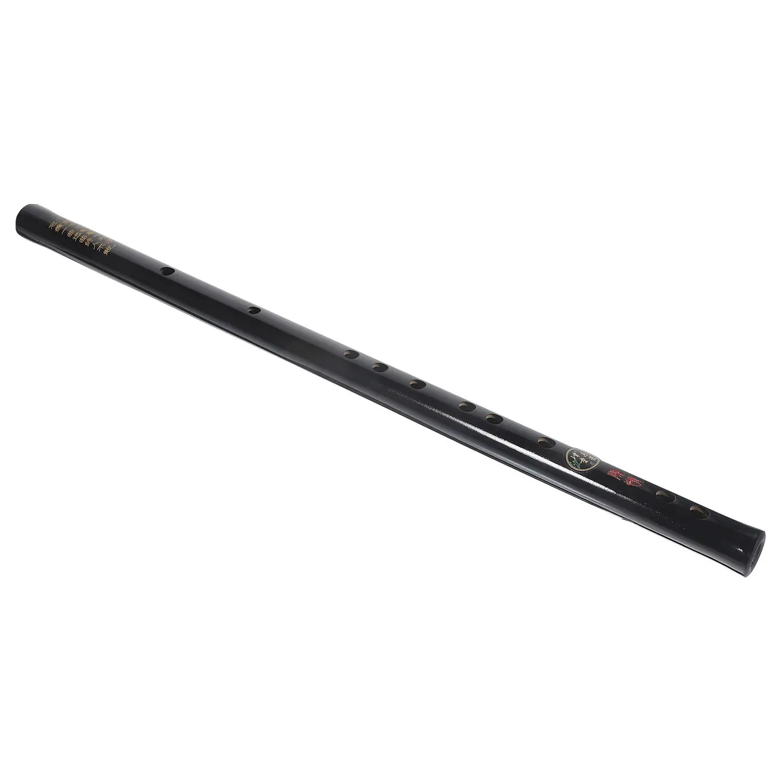 Professional Black Bamboo Flute for Adults Kids Beginners Chinese Traditional Transverse Flute Smooth Crack-Free Surface Precise