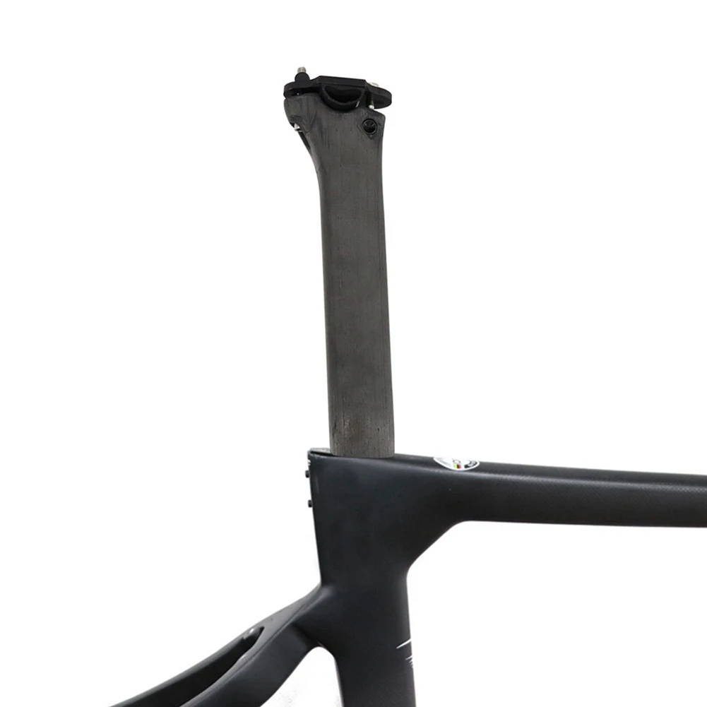 Sturdy Carbon Fiber Seatpost, 340mm Road Mountain Bike Seat Tube, Lightweight and Reliable, Upgrade Your Cycling Setup