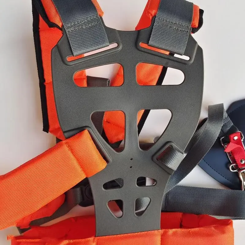 Imagem -02 - Trimmer Strap Harness Ombro Duplo Comfort Belt Labor-saving Universal para Wedeater Cortador de Escova Ajustável
