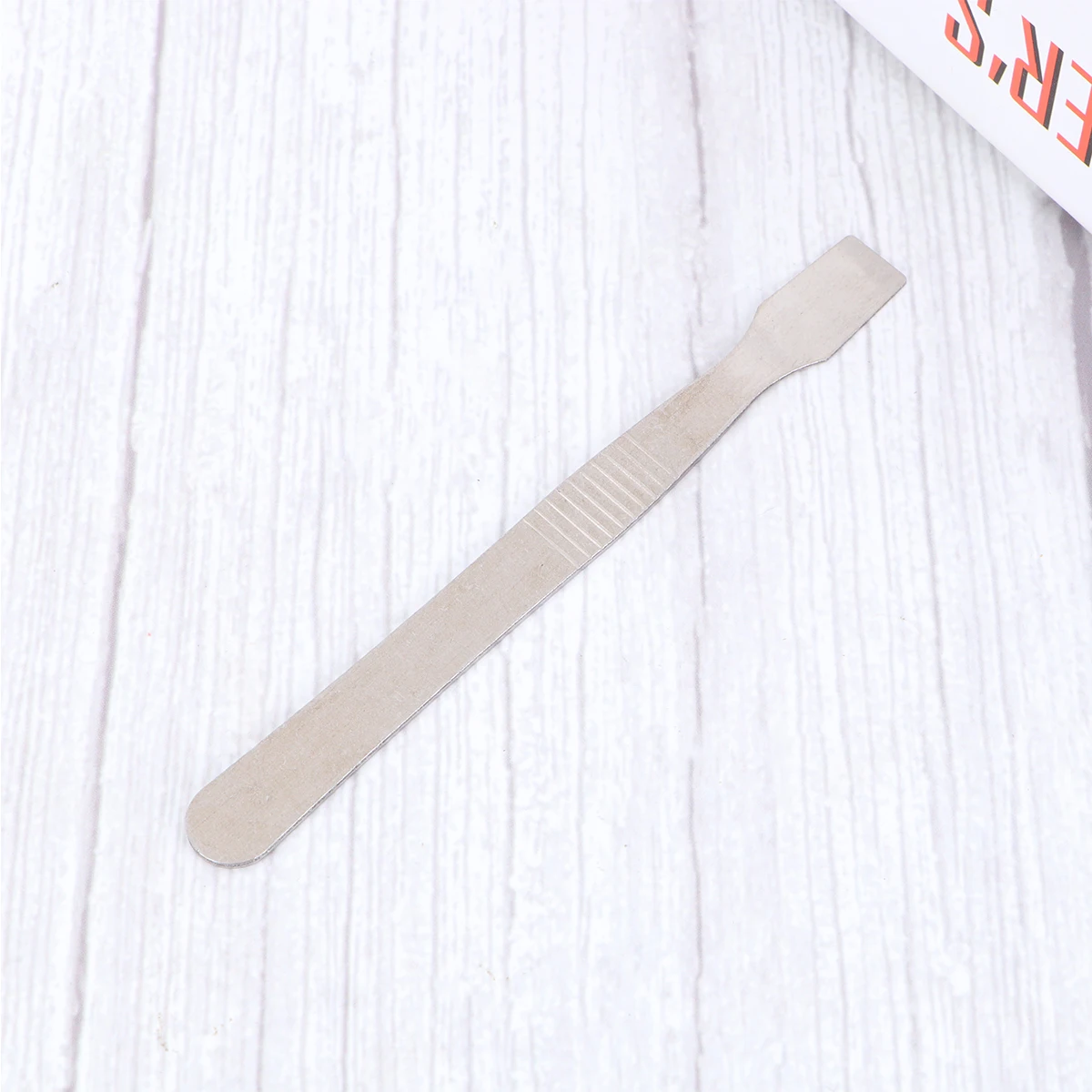 Tin Paste Mixing Tablet Clamshell Metal Open Shell Tool Crowbar Solder Paste Scraper Silver High-Tech Memory Material Anti-Slip