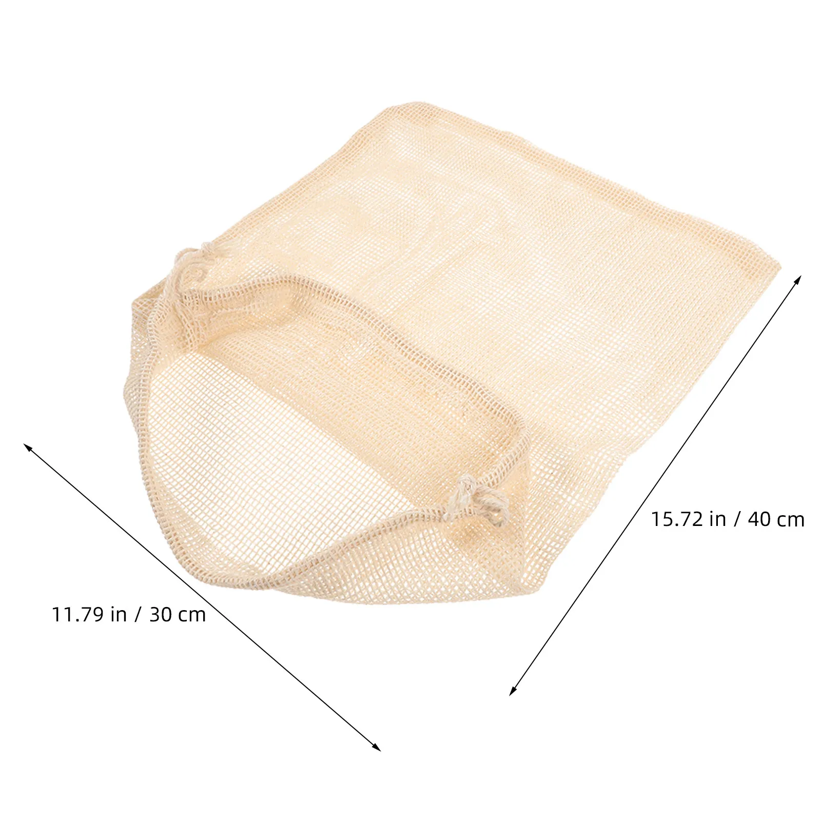5Pcs Seafood Boil Bags Cotton Mesh Reusable Drawstring Steamer Bags for Low Country Boil Clam Bake Shellfish Cooking Steam