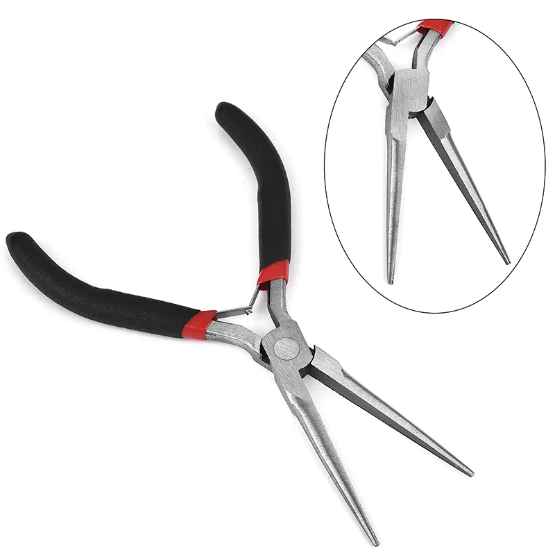 Long Nose Plier Mini Portable Rust Proof Cutter Plier For DIY Jewelry Craft Wire Bending Repair Tools For Handmade Jewelry Craft