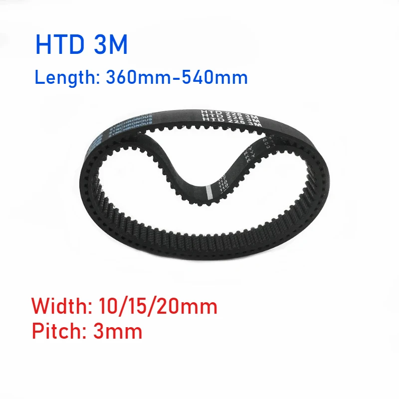 1Pcs Htd 3M 360Mm-5…