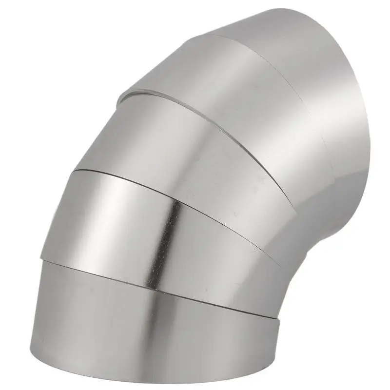 [NEW!A08R】 90 Degree Stainless Steel Tight Radius Pie Cuts (Not Welded) - Lasercut & Deburred For Custom Exhaust (5Pcs)