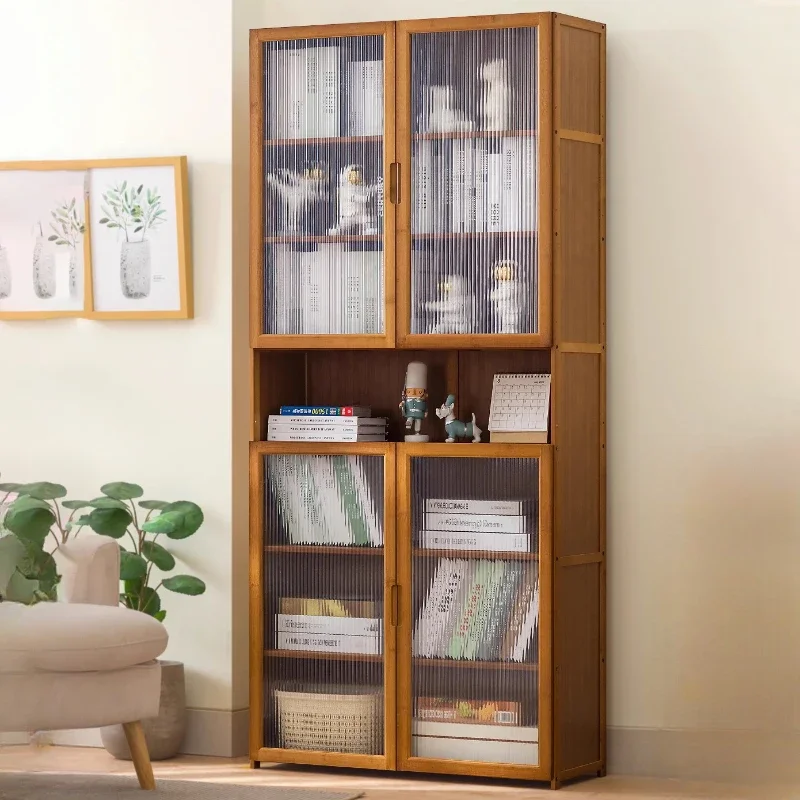 Room Cabinet Corner Bookcases Storage Organizer Modern Bedroom Multifunction Bookcases Standing Prateleira Livros Home Furniture