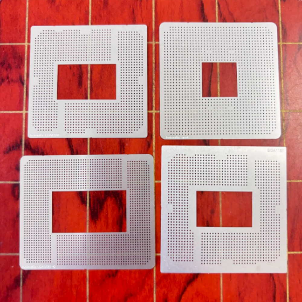 1Pcs BGA Stencil Scraping Tin Paste Steel Mesh For AM4 AM5 LGA1200 LGA1700 LGA1151 1150 LGA1155 CPU Foot Printing CPU Base